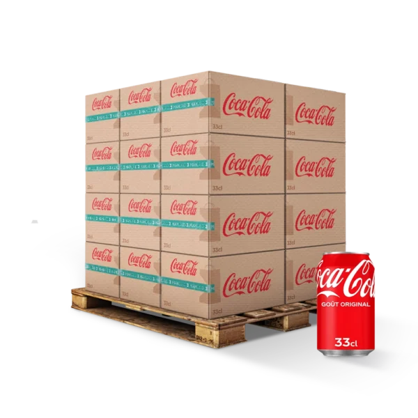 Palette de Coca-Cola FR Slim 33cl