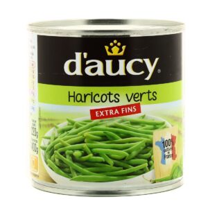 Palette d’Haricots verts extra fins 220g – DAUCY