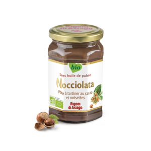 Palette de Nocciolata Pâte à tartiner au cacao et noisettes – Rigoni di Asiago – 270 g