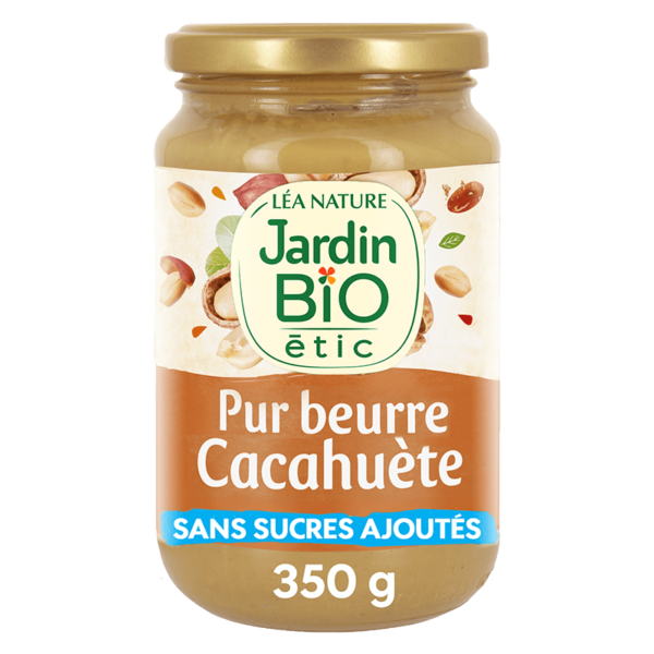 Palette de Pur beurre de cacahuète - Jardin Bio - 350 g