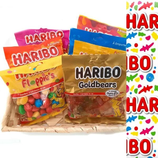 Palette de bonbon Halal Haribo 100g