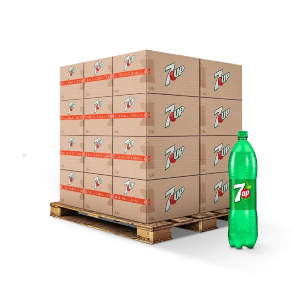 Palette de 7UP 1,5l