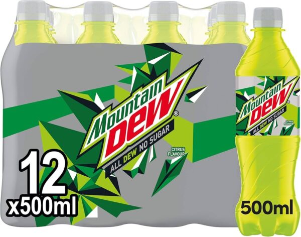 Palette de Mountain Dew 500ml – Image 2