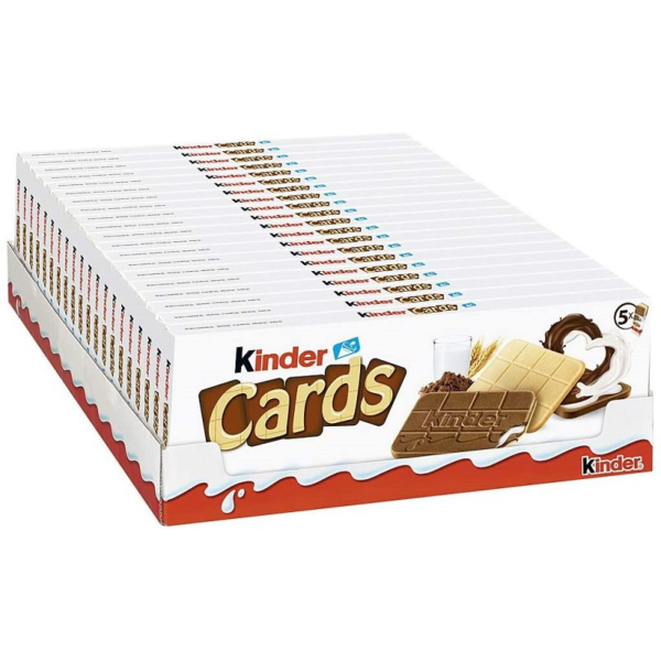 Palette de Kinder Cards Cocoa Milk 128 gr – Image 2