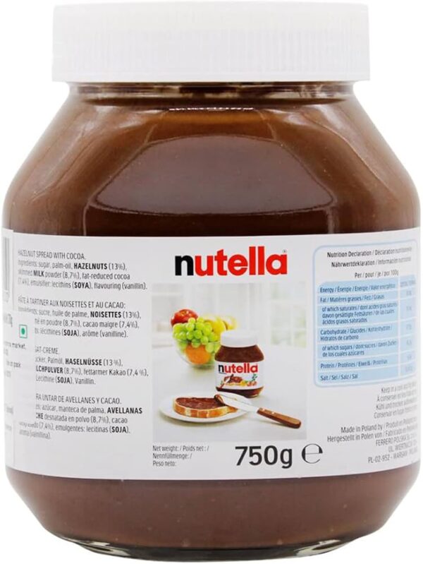 Palette de Nutella 750 gr – Image 3