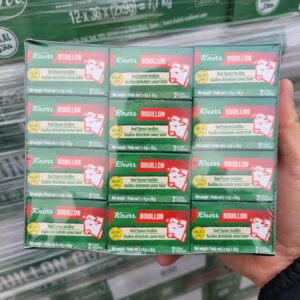 Palette de Cubes de Bouillon Knorr 2x9g