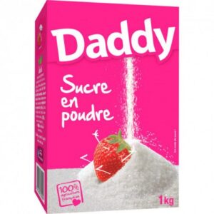 Palette de Sucre en Poudre Daddy