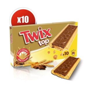 Palette de Barres TWIX chocolatées biscuit nappage au caramel 500g