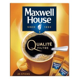 Café Qualité Filtre X25 Sticks 45g – MAXWELL HOUSE