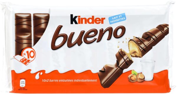 Palette de Barres Chocolatées KINDER Bueno T10 430g