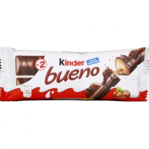 Barres Chocolatées Lait Noisettes KINDER 3×2 barres 129g – Vente en Palette Euro