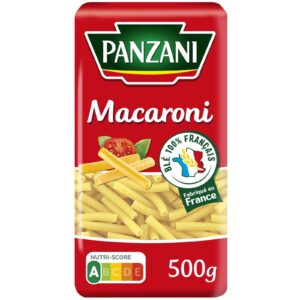 Palette de Pâtes Macaroni PANZANI 500g