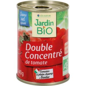 Palette de Double Concentré de Tomate Bio 140g