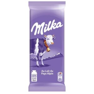 Palette de Tablettes de chocolat au lait 200g – MILKA