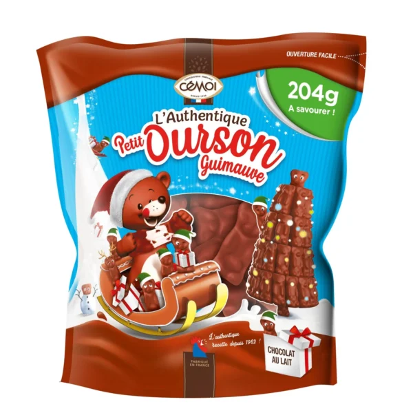 Palette de Chocolat le petit ourson CEMOI