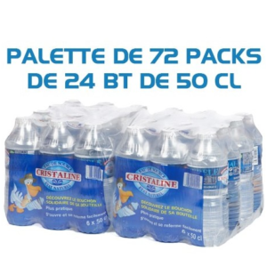 Palette d’Eau de Source Cristaline 50cl