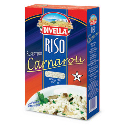 Palette de Pasta Divella – Riz Carnaroli Sous Vide Boîte 1 kg