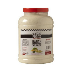 Palette de CLASSIC FOODS SAUCE RANCH DRESSING POT DE 3L